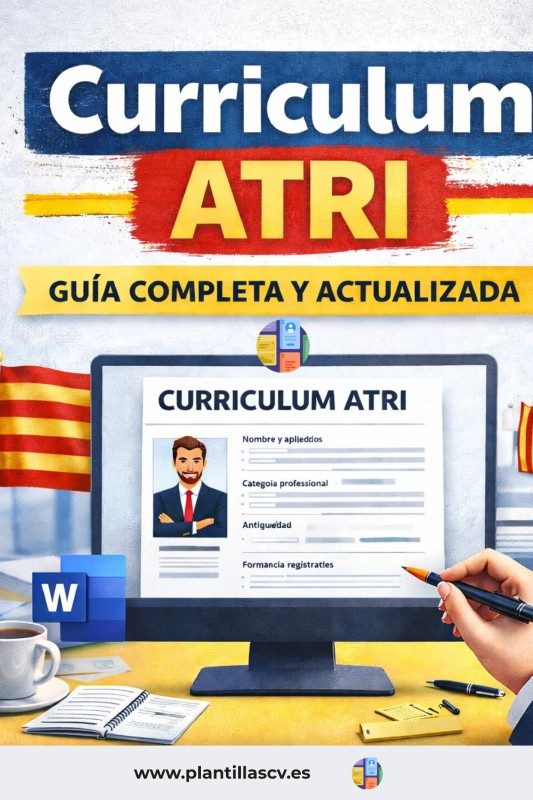 Qu&eacute; es el Curriculum ATRI, c&oacute;mo generarlo y para qu&eacute; sirve en la Generalitat