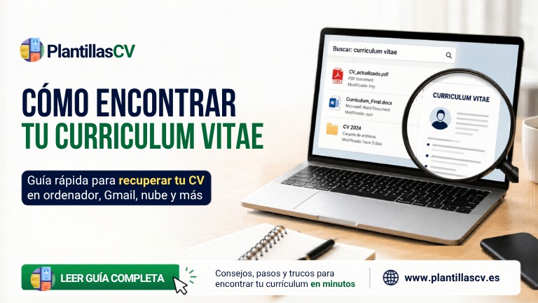 Cómo encontrar mi curriculum vitae