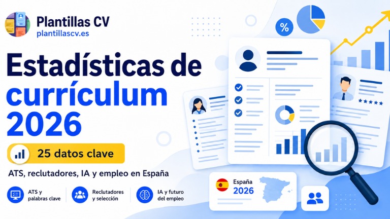 estadísticas de currículum 2026